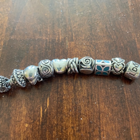 Pandora silver bracelet, including charms - Picture 6 of 6